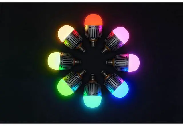 Alt view image 3 of 5 - Godox C10R KNOWLED RGBWW Creative Bulb Light