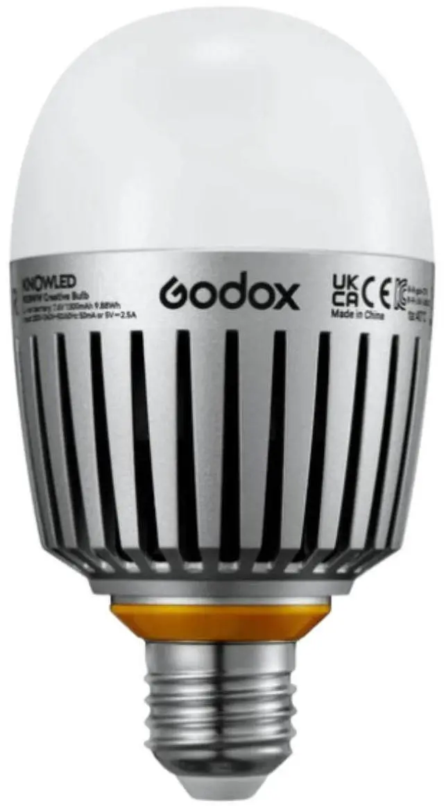 Alt view image 5 of 7 - Godox C7R KNOWLED RGBWW Creative Bulb (8-Light Kit)