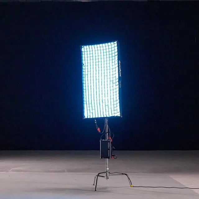Alt view image 5 of 7 - Godox KNOWLED F400R RGB Flexible LED Light Mat (2 x 4')
