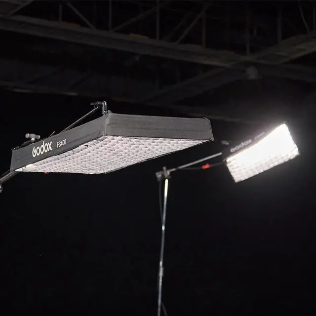Alt view image 7 of 7 - Godox KNOWLED F400R RGB Flexible LED Light Mat (2 x 4')
