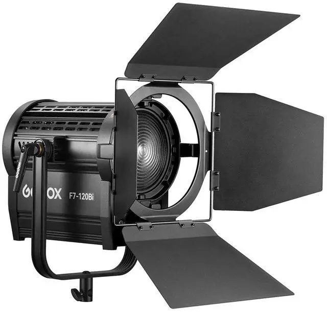 Main image of Godox F7-120 120W Bi-Color Fresnel Light, Stand Mount