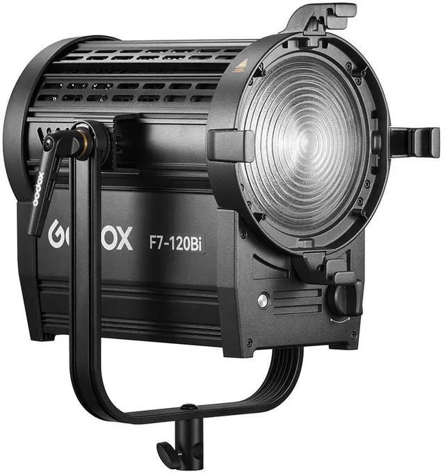 Alt view image 3 of 6 - Godox F7-120 120W Bi-Color Fresnel Light, Stand Mount