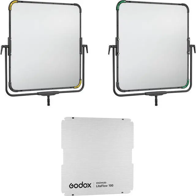 Alt view image 7 of 7 - Godox KNOWLED LiteFlow 100 Double-Sided Reflector (40 x 40")