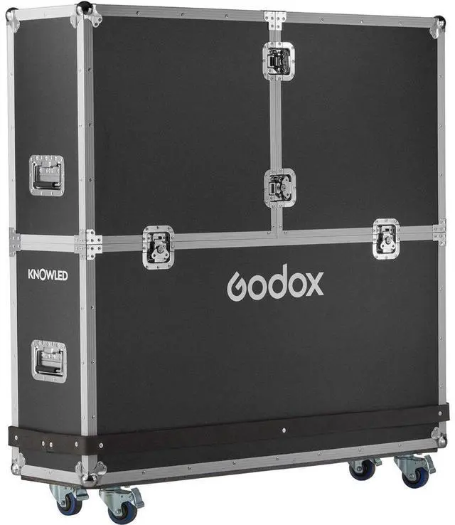 Alt view image 7 of 7 - Godox KNOWLED LiteFlow 100 Double-Sided Cine Light Reflector Kit With Hard Case (40 x 40")