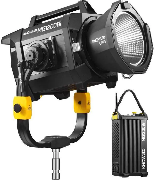 Main image of Godox KNOWLED MG1200Bi Bi-Color LED Monolight With 30/45/60 3 Reflector Kit