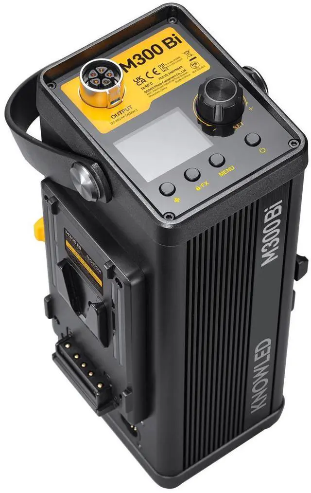 Alt view image 6 of 7 - Godox KNOWLED M300BI Bi Color LED Light