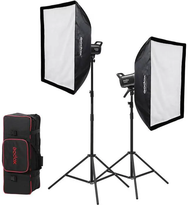 Main image of Godox SL60IIBI 75W Bi-Color LED Video 2-Light Kit