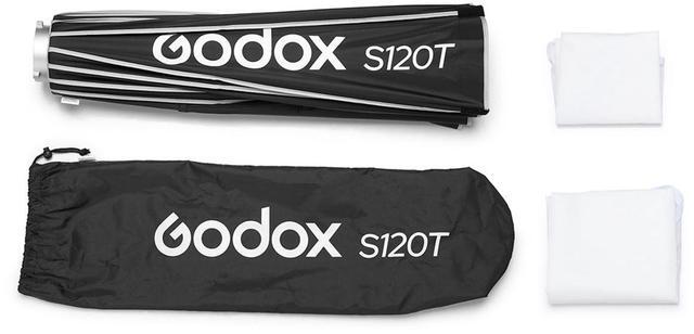 Alt view image 2 of 5 - Godox S120T 47.2" Quick Release Umbrella Softbox
