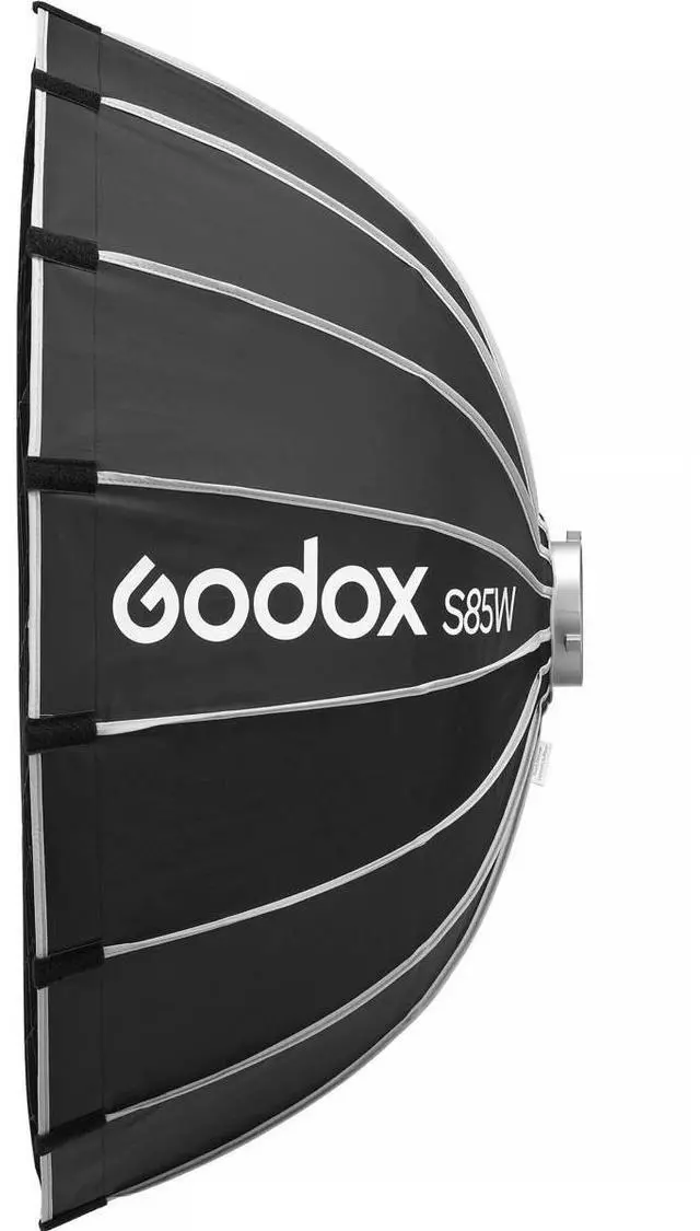 Alt view image 3 of 7 - Godox Bowens Mount Quick Release Umbrella Softbox (Black/White, 33.5")