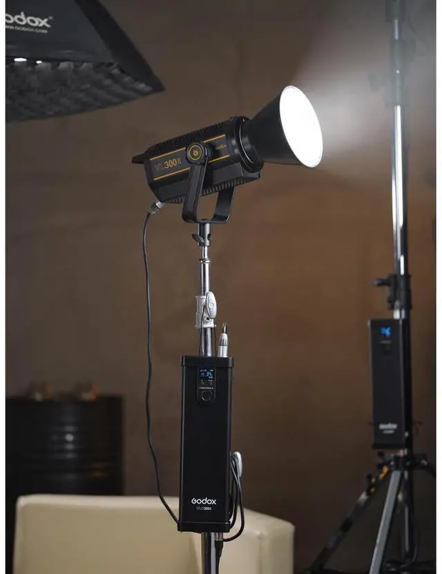 Alt view image 6 of 7 - Godox VL300 II 320W LED Video Light