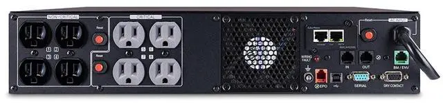 Alt view image 10 of 13 - CyberPower PR1500RTXL2UCN 1500VA/1500W SINE WAVE UPS 2U 8XNEMA 5-15R RMCARD205 Cloud