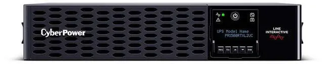 Alt view image 3 of 9 - CyberPower PR1500RTXL2UC Smart App Sinewave UPS Systems - 1500VA/1500W, 120 VAC, NEMA 5-15P, 2U, Rack / Tower, Sine Wave, 8 Outlets, LCD, PowerPanel® Business