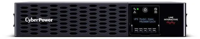 Alt view image 3 of 9 - CyberPower PR1500RT2UCN Smart App Sinewave UPS Systems - 1500VA/1500W, 120 VAC, NEMA 5-15P, 2U, Rack / Tower, Sine Wave, 8 Outlets, LCD, PowerPanel® Business