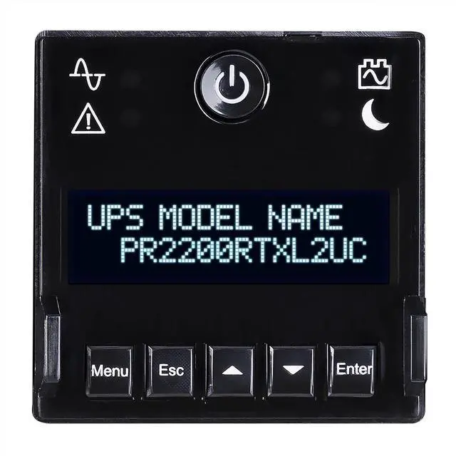 Alt view image 5 of 9 - CyberPower PR2000RTXL2UC Smart App Sinewave P2000VA/2000W Sine wave UPS 2U 8 x NEMA 5-20R 10ft cord cloud 2U 8XNEMA 5-20R 10 ft cord cloud Rack/Tower UPS