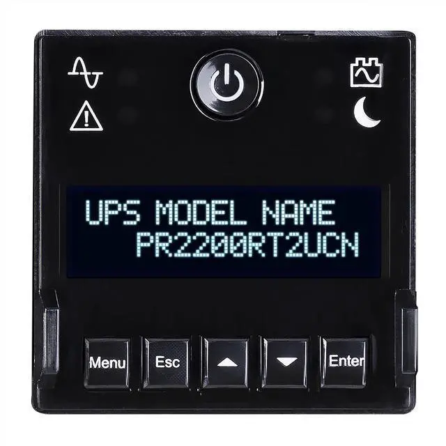 Alt view image 5 of 9 - CyberPower PR2000RT2UCN Smart App Sinewave UPS Systems - 2000VA/2000W, 120 VAC, NEMA 5-20P, 2U, Rack / Tower, Sine Wave, 8 Outlets, LCD, PowerPanel® Business