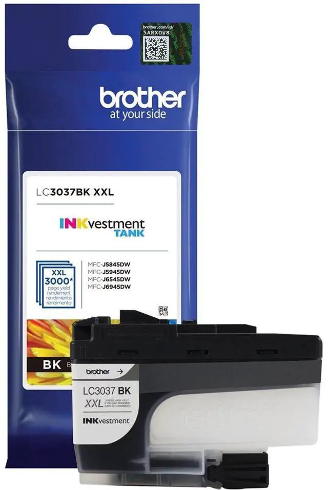 Alt view image 12 of 12 - Brother LC3037BK Super High Yield Ink Cartridge - Black