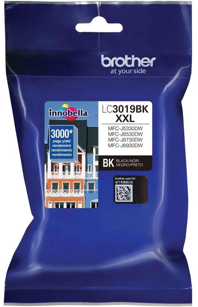 Alt view image 16 of 16 - BROTHER INTERNATIONAL LC3019BK Super High Yield Blk Ink Crtrd