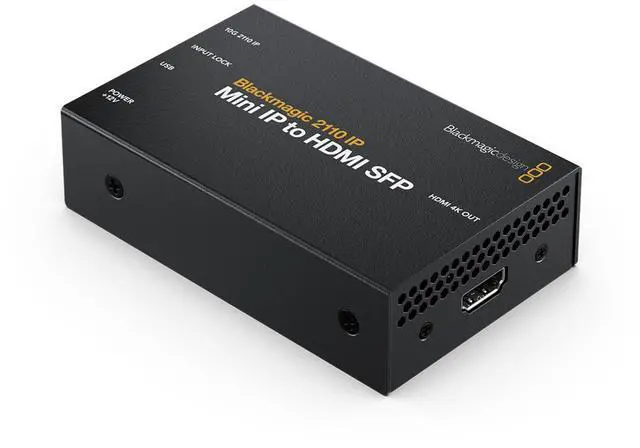 Alt view image 3 of 3 - Blackmagic Design 2110 IP Mini IP to HDMI Converter
