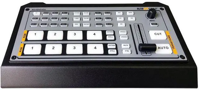 Alt view image 2 of 4 - BZB GEAR BG-HDVS42U 4-Ch HDMI Mini Live Streaming Video Switcher/Audio Mixer