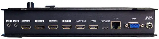 Alt view image 4 of 4 - BZB GEAR BG-HDVS42U 4-Ch HDMI Mini Live Streaming Video Switcher/Audio Mixer