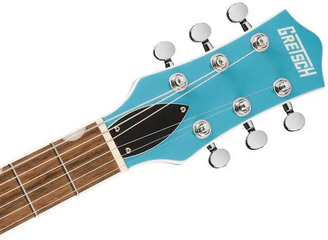 Alt view image 4 of 5 - Gretsch Gretsch G5232T Electromatic Double Jet FT with Bigsby Electric Guitar, Laurel Fingerboard, Kailani Blue