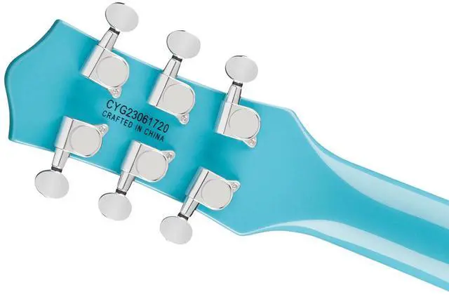 Alt view image 5 of 5 - Gretsch Gretsch G5232T Electromatic Double Jet FT with Bigsby Electric Guitar, Laurel Fingerboard, Kailani Blue