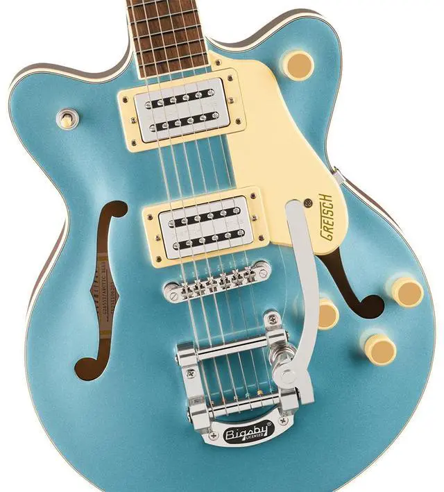 Alt view image 3 of 6 - Gretsch Gretsch G2655T Streamliner Center Block Jr. Double-Cut with Bigsby Electric Guitar, Laurel Fingerboard, Arctic Blue
