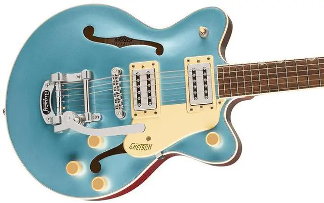 Alt view image 4 of 6 - Gretsch Gretsch G2655T Streamliner Center Block Jr. Double-Cut with Bigsby Electric Guitar, Laurel Fingerboard, Arctic Blue