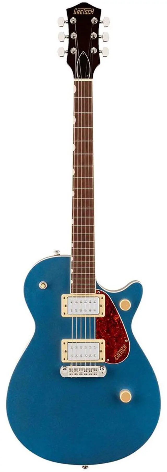 Main image of Gretsch Gretsch Streamliner Jet Club Single-Cut with Wraparound Electric Guitar, Laurel Fingerboard, Dark Denim