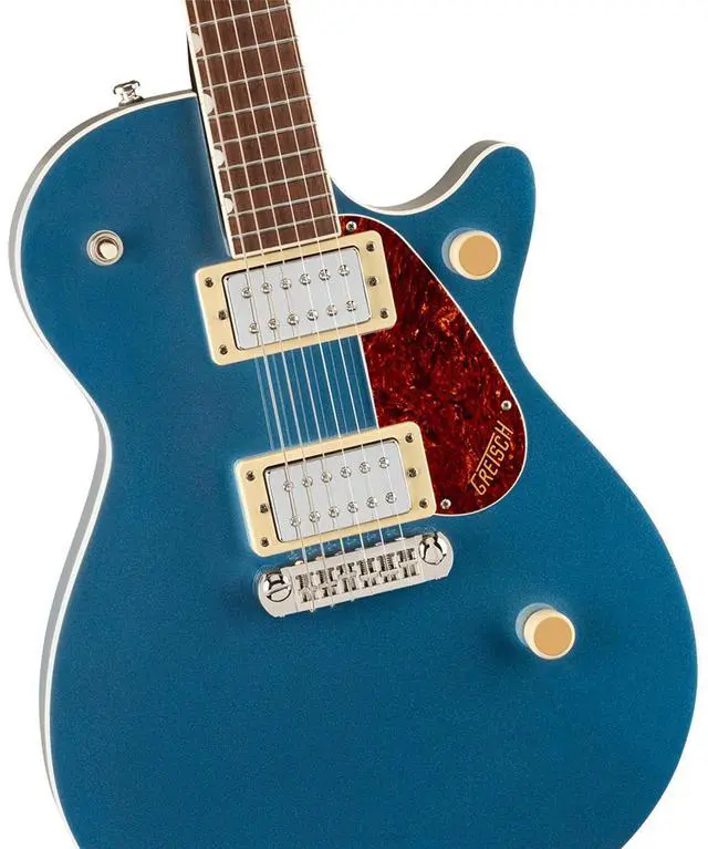 Alt view image 3 of 6 - Gretsch Gretsch Streamliner Jet Club Single-Cut with Wraparound Electric Guitar, Laurel Fingerboard, Dark Denim