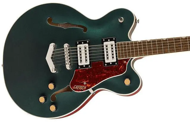 Alt view image 4 of 6 - Gretsch Gretsch G2622 Streamliner Center Block Double-Cut with V-Stoptail Electric Guitar, Laurel Fingerboard, Broad Tron BT-3S Pickups, Cadillac Green