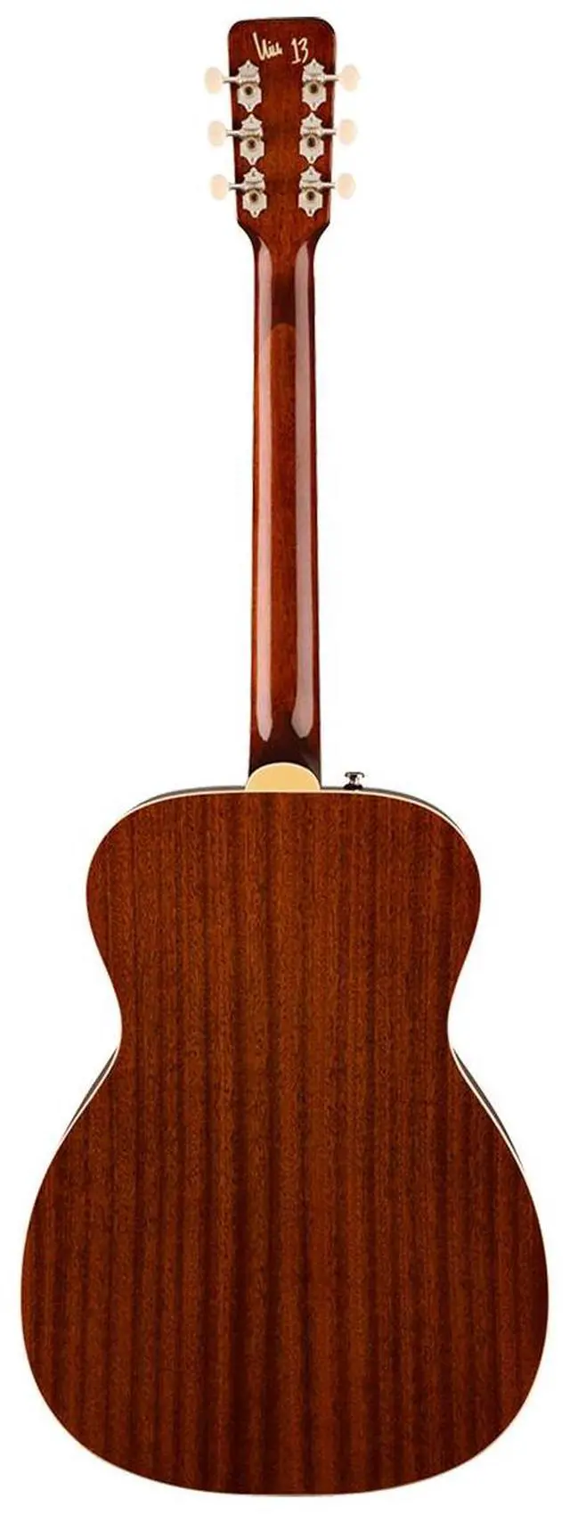 Alt view image 2 of 6 - Gretsch Nick 13 Outlaw Heart Grand Concert Acoustic Guitar, Black