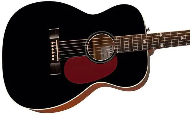 Alt view image 4 of 6 - Gretsch Nick 13 Outlaw Heart Grand Concert Acoustic Guitar, Black