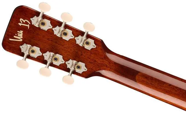 Alt view image 6 of 6 - Gretsch Nick 13 Outlaw Heart Grand Concert Acoustic Guitar, Black