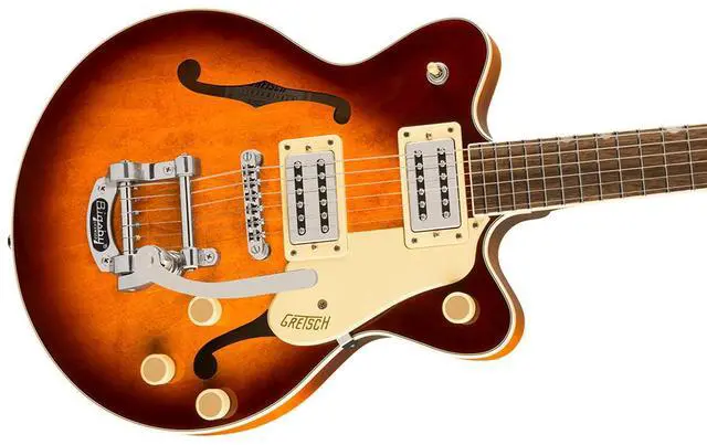 Alt view image 4 of 6 - Gretsch Gretsch G2655T Streamliner Center Block Jr. Double-Cut with Bigsby Electric Guitar, Laurel Fingerboard, Forge Glow