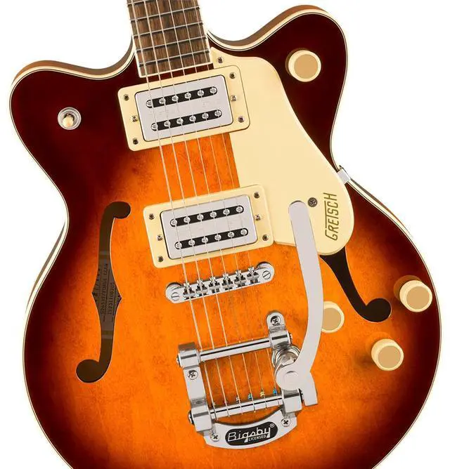Alt view image 3 of 6 - Gretsch Gretsch G2655T Streamliner Center Block Jr. Double-Cut with Bigsby Electric Guitar, Laurel Fingerboard, Forge Glow