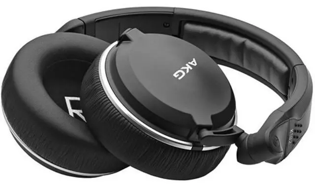 Alt view image 14 of 15 - AKG K182 Professional Closed-Back Recording Studio Monitor Headphones/Swivel