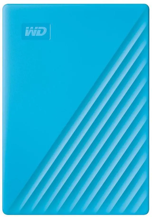 Alt view image 18 of 20 - WD 5TB My Passport Portable Storage USB 3.2 Gen 1 - Blue - WDBPKJ0050BBL-WESN