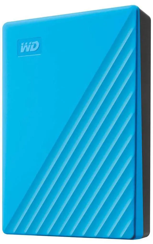 Alt view image 19 of 20 - WD 5TB My Passport Portable Storage USB 3.2 Gen 1 - Blue - WDBPKJ0050BBL-WESN
