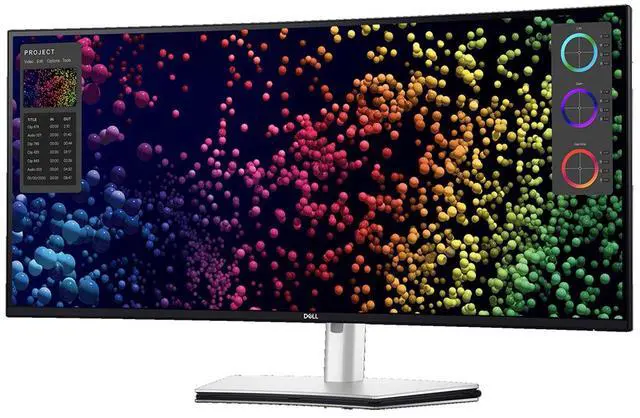 Alt view image 11 of 15 - Dell UltraSharp U4025QW 40"" Class 5K2K WUHD Curved Screen LED Monitor - 21:9