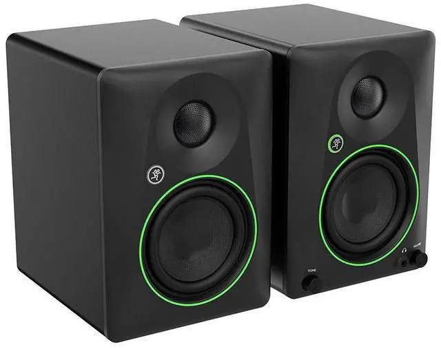 Alt view image 7 of 10 - Mackie CR4.5BT Creative Reference Powered 4.5" Studio Monitors with Bluetooth (Pair, Black)