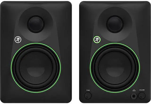 Alt view image 10 of 10 - Mackie CR4.5BT Creative Reference Powered 4.5" Studio Monitors with Bluetooth (Pair, Black)
