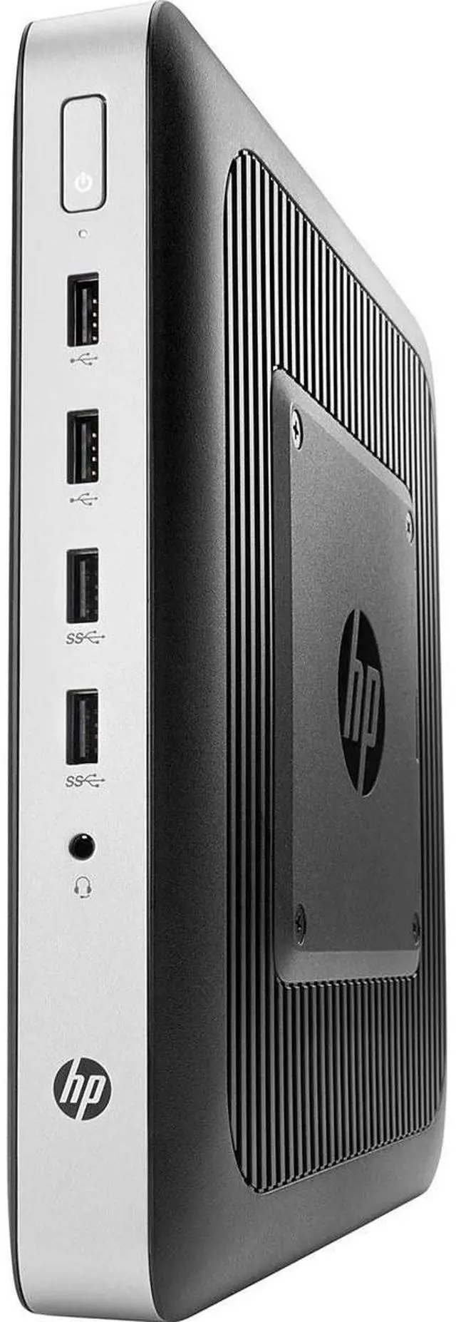 Alt view image 2 of 8 - HP t540 Thin Client Desktop PC AMD Ryzen R1305G Dual-Core Processor 1.50GHz 8GB 64GB Win10 IOT in Black