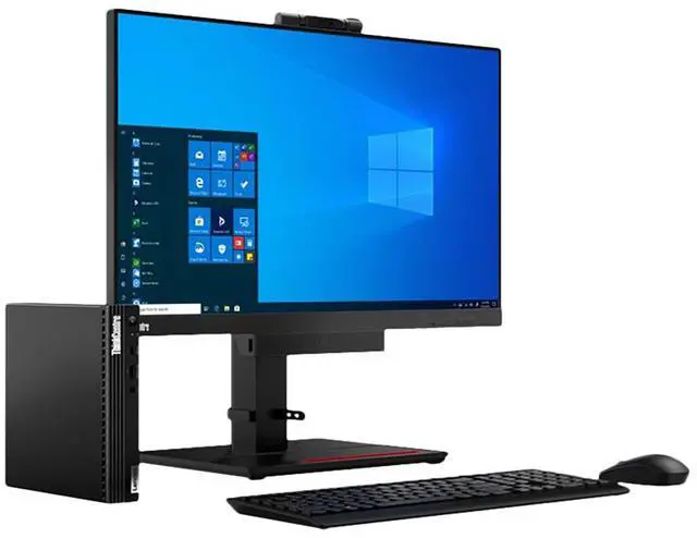 Alt view image 18 of 18 - Lenovo ThinkCentre M75q Tiny Computer R5 Pro 5650GE 8GB 256GB SSD 11JN002PUS