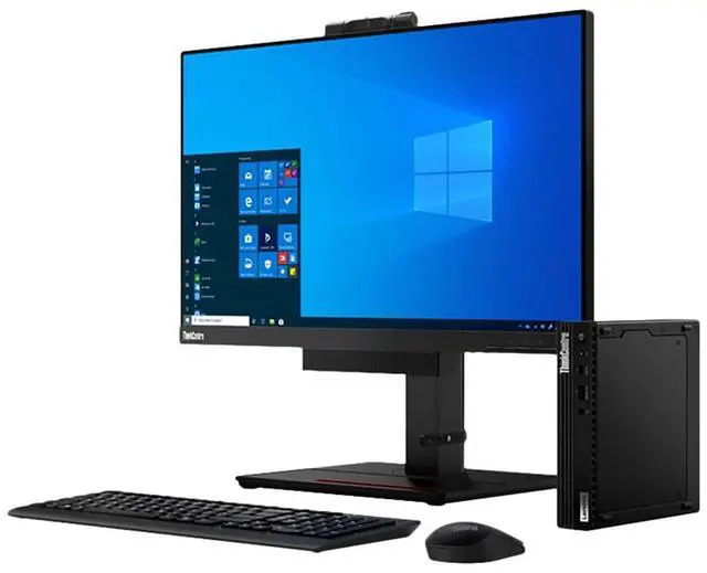 Alt view image 17 of 18 - Lenovo ThinkCentre M75q Tiny Computer R5 Pro 5650GE 8GB 256GB SSD 11JN002PUS
