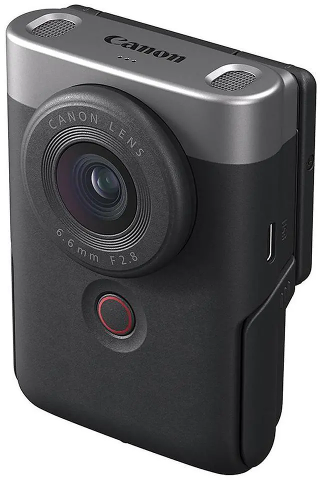Alt view image 13 of 16 - Canon PowerShot V10 Vlog Camera (Silver) - 5946C002