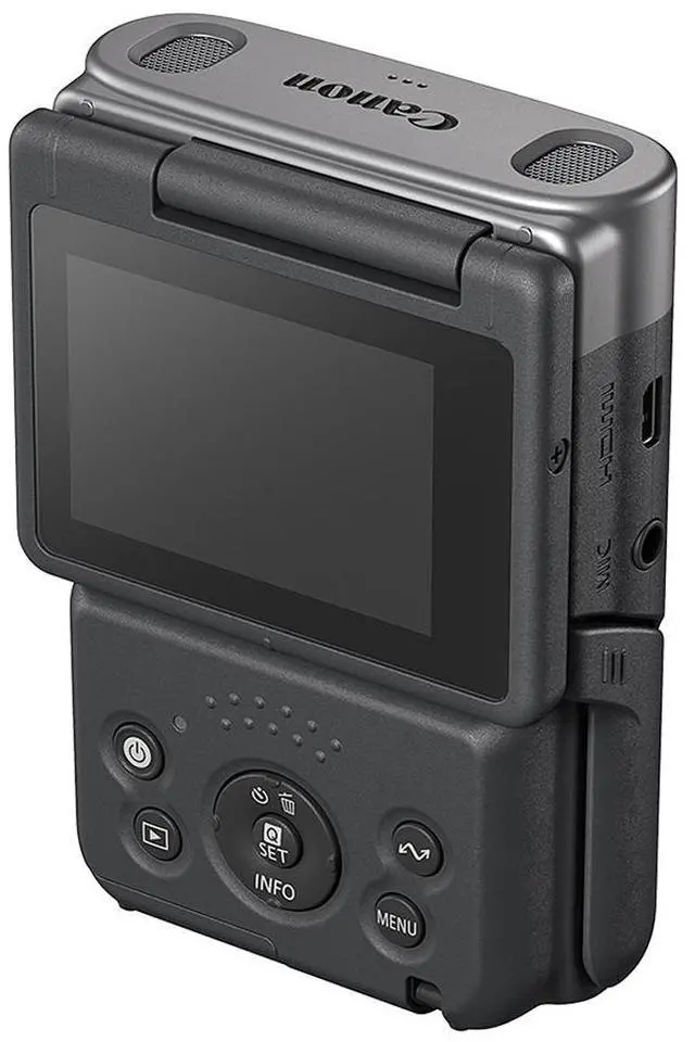 Alt view image 14 of 16 - Canon PowerShot V10 Vlog Camera (Silver) - 5946C002