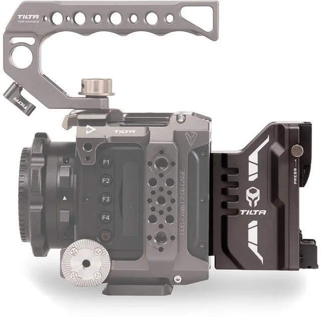 Alt view image 4 of 4 - Tilta Tiltaing Sony L Series to V-Mount Adapter Battery Plate Type I, Tilta Gray