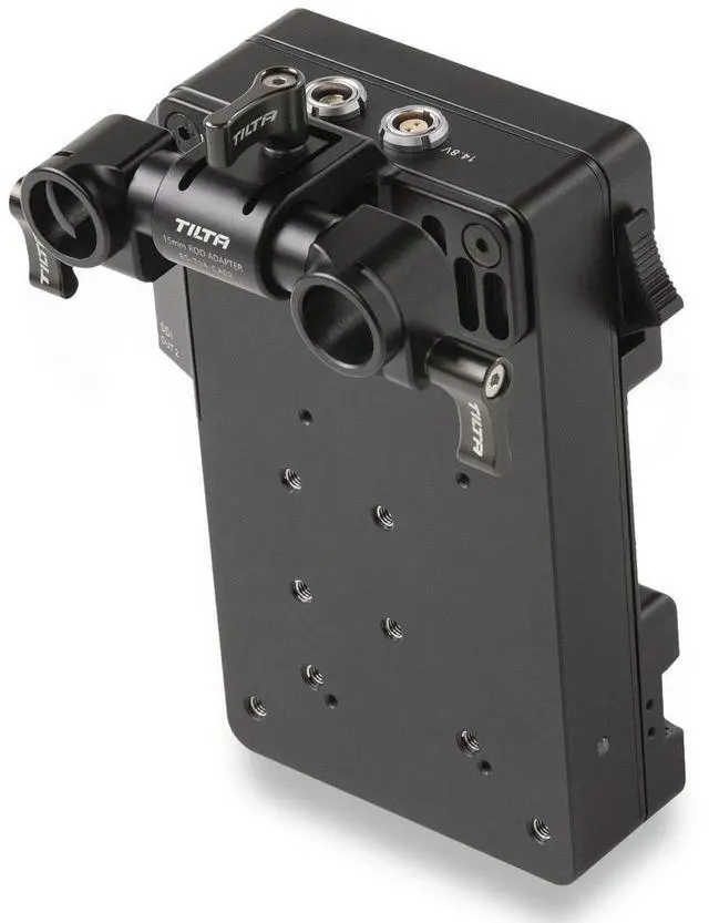 Alt view image 2 of 4 - Tilta Universal Battery Plate, Gold Mount #UBP-AB