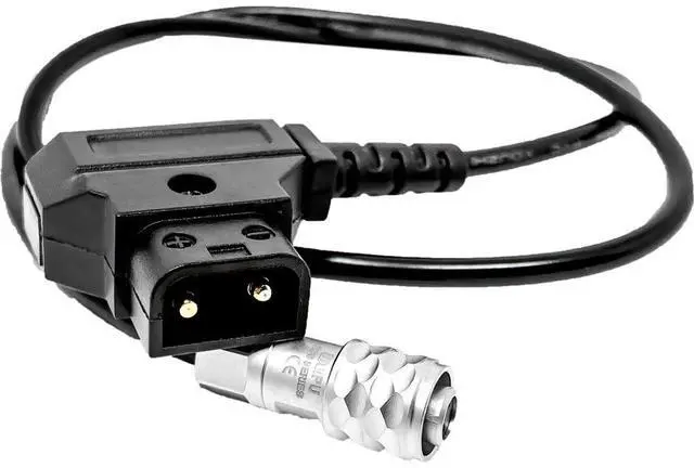 Alt view image 2 of 5 - Kondor Blue 48" D-Tap Male to 2-Pin Power Cable for BMPCC 4K/6K Pro Camera,Black